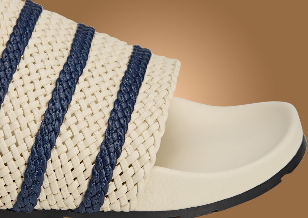 Wales Bonner x adidas Adilette Wonder White Detail