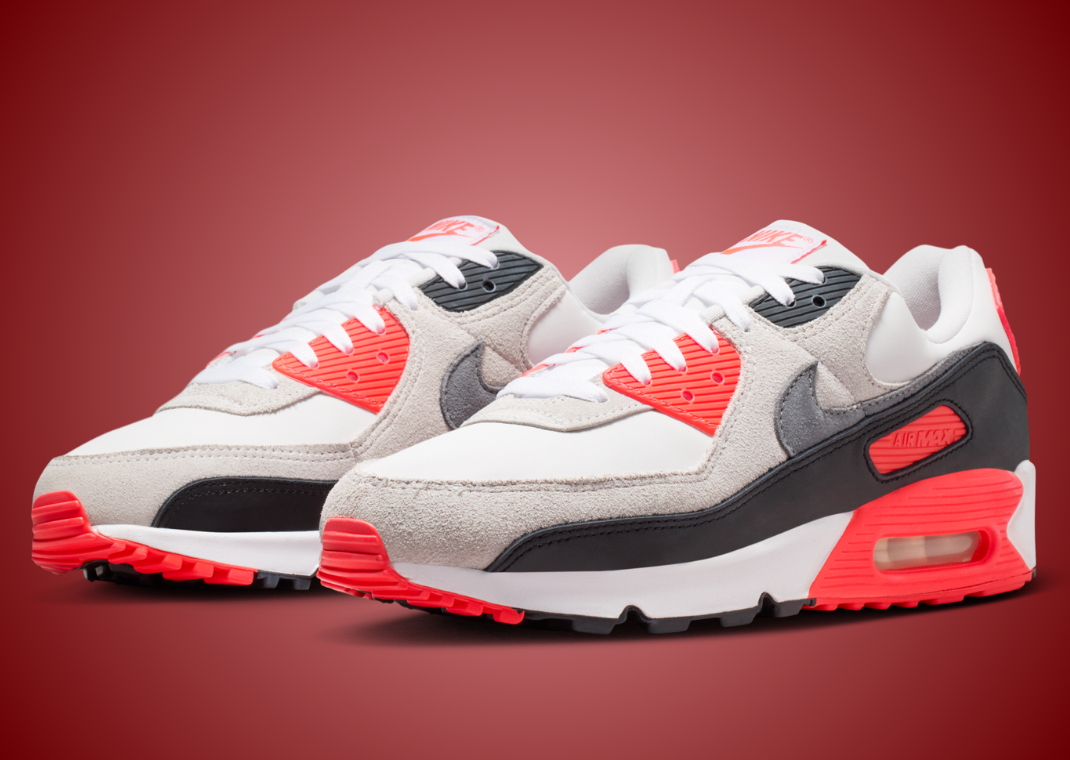 Nike Air Max 90 Infrared 3M - Angle