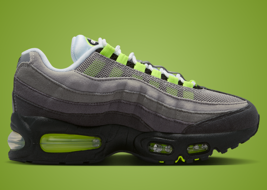 Nike Air Max 95 OG Big Bubble Neon (GS) Medial