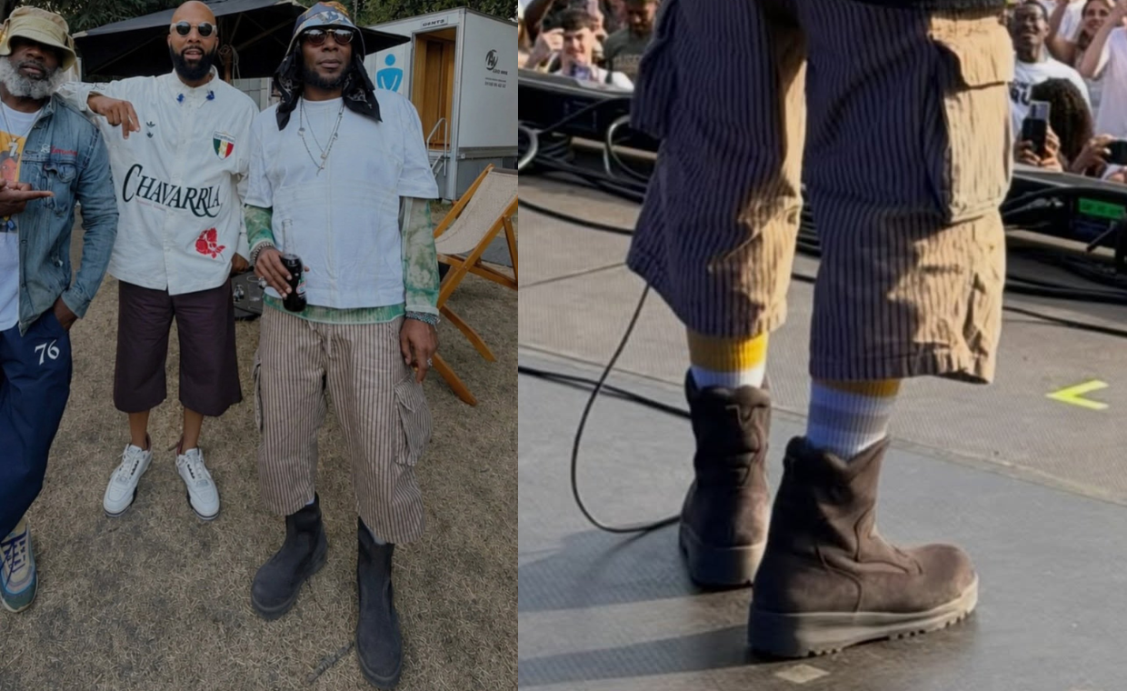 Yasiin Bey Wore New Yeezy Boots at The Roots Picnic Festival in the UK