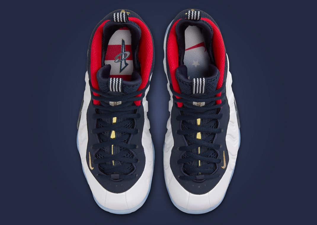 red white blue foamposites release date