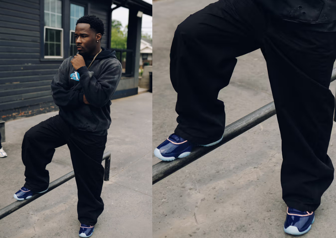 APB x Air Jordan 11 Retro Low Binary Blue