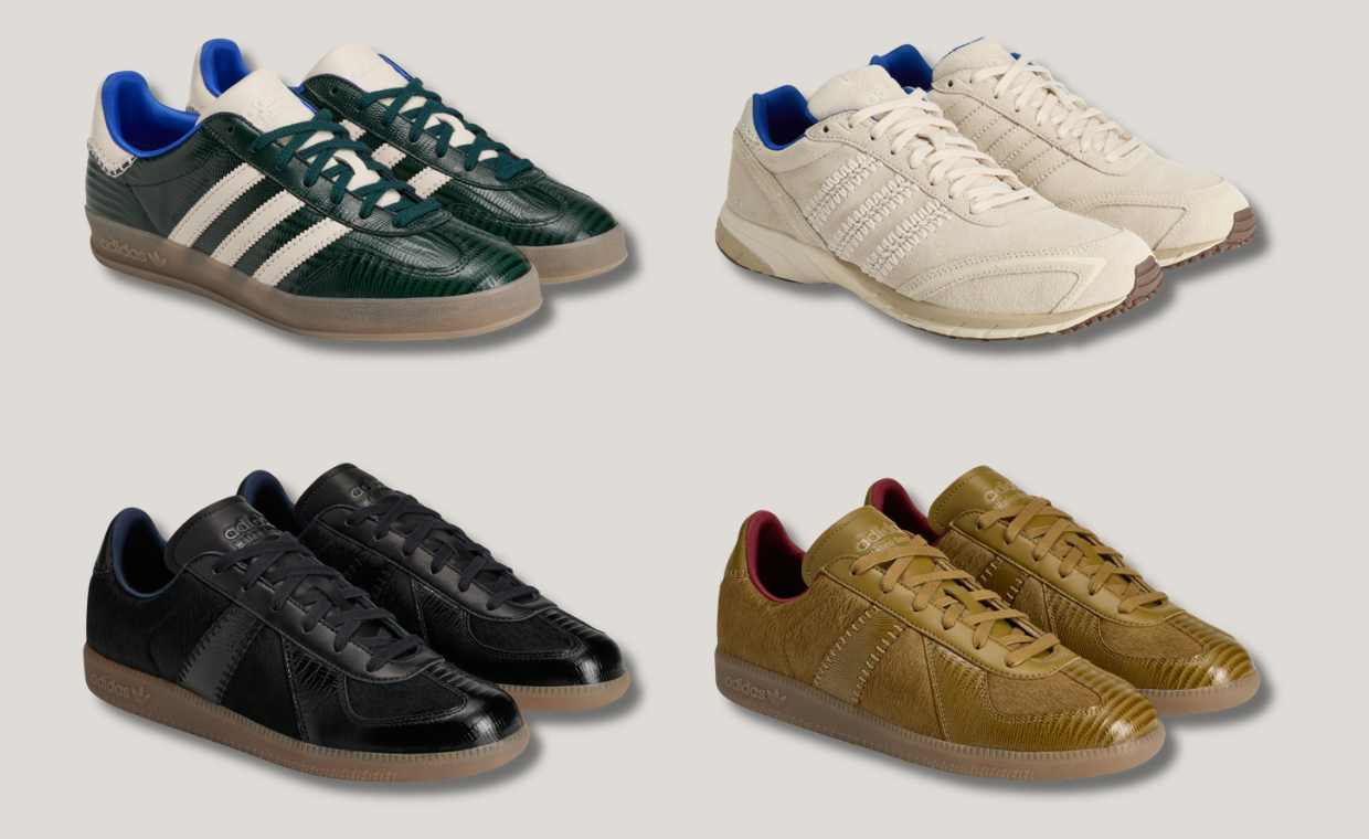 Wales Bonner’s New adidas Collection Brings Horse Hair and Gator Skin to Gazelles and BW Army