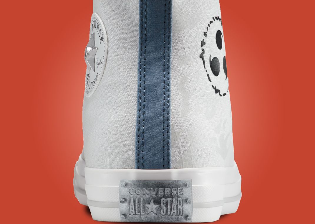 Naruto x Converse Chuck Taylor Sasuke Heel Detail