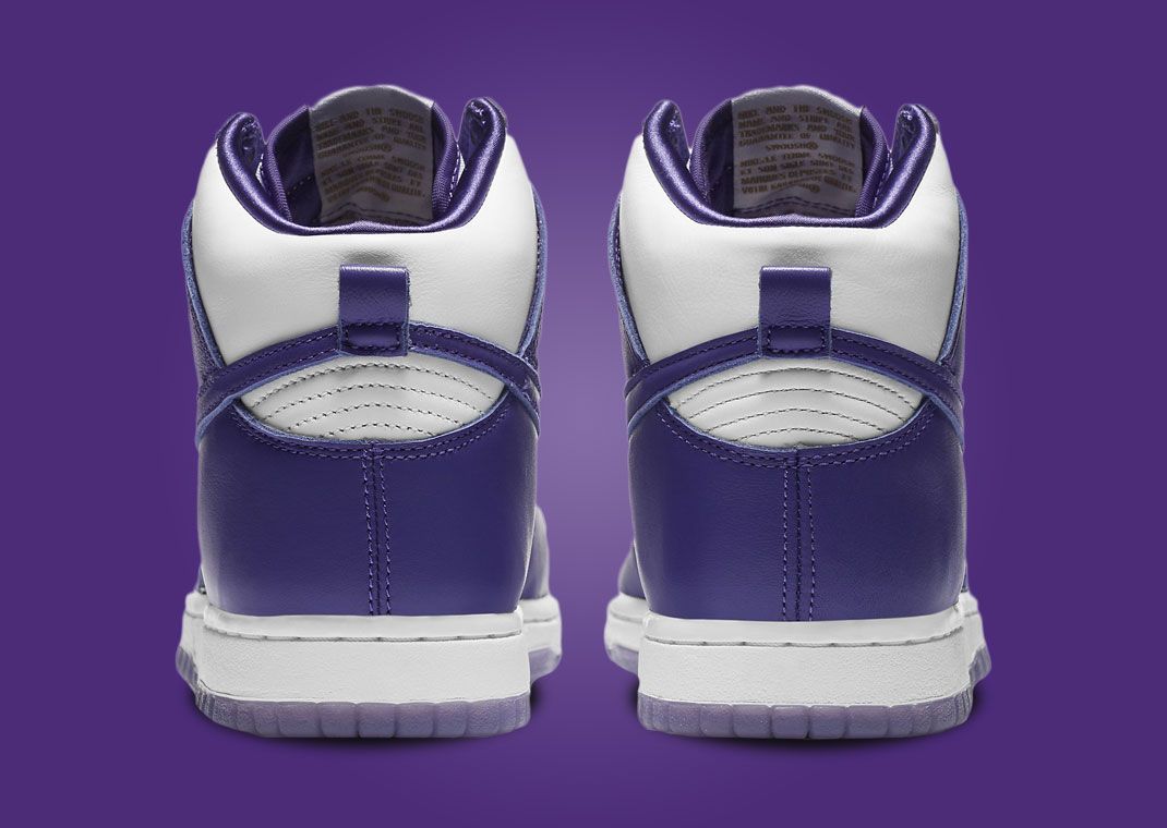 国内発送 NIKE WMNS DUNK HIGH VARSITY PURPLE 22〜29㎝ The Women's Nike Dunk High Varsity Purple Is Returning On