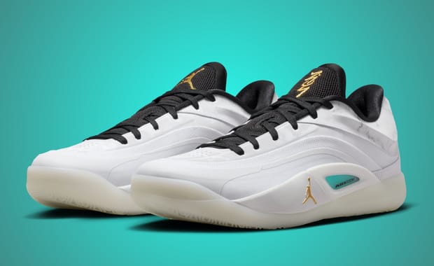 The Jordan Zion 4 White Metallic Gold Combines Polish With Performance