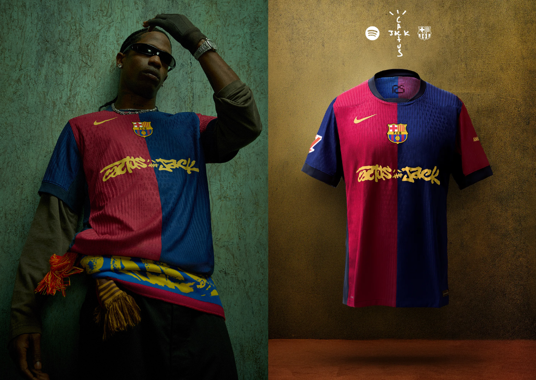 Travis Scott for FC Barcelona