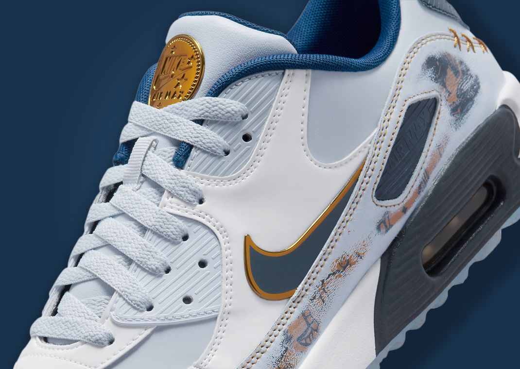 nike air max 90 worldwide white gold