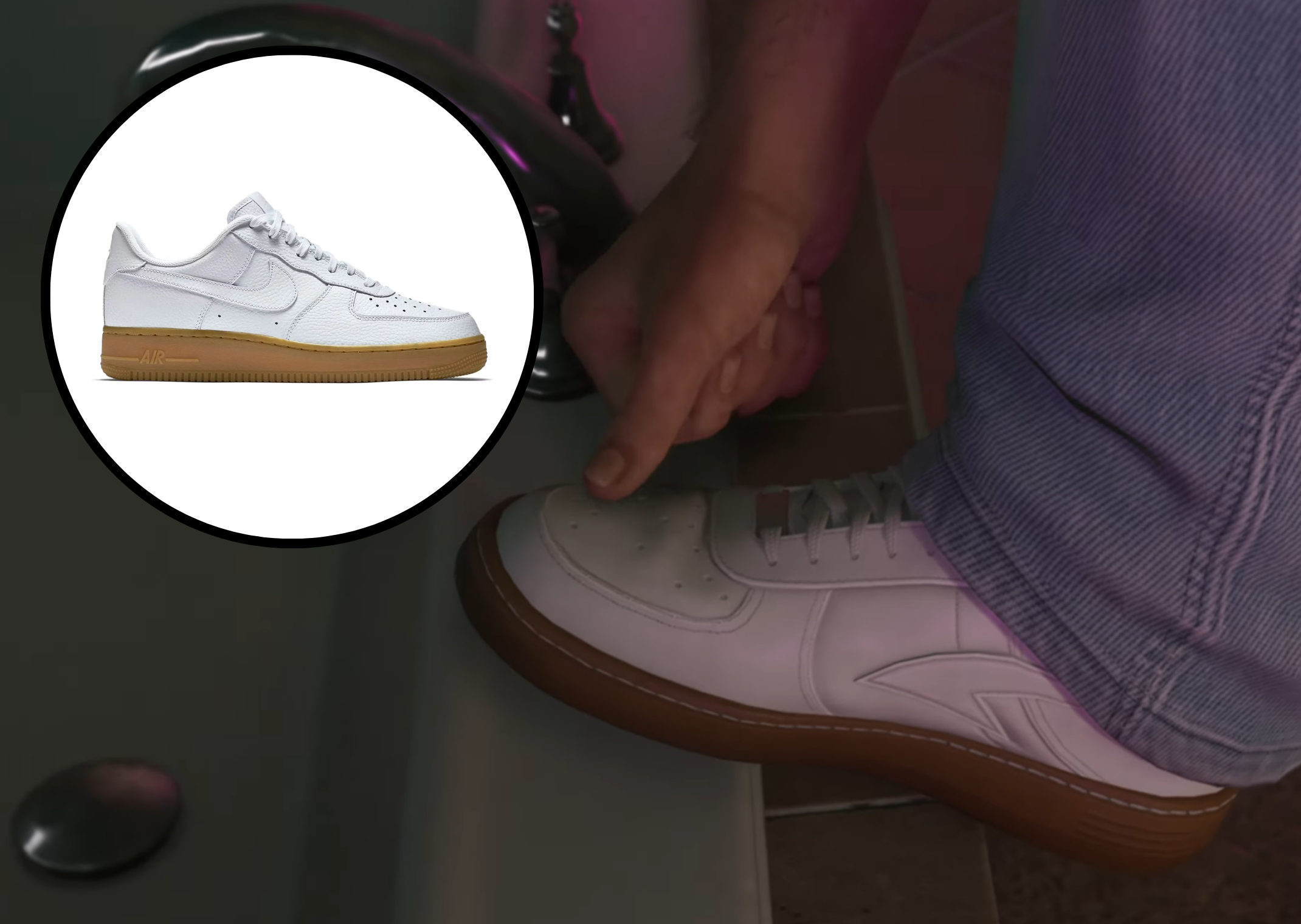 Nike Air Force 1 Low White Gum