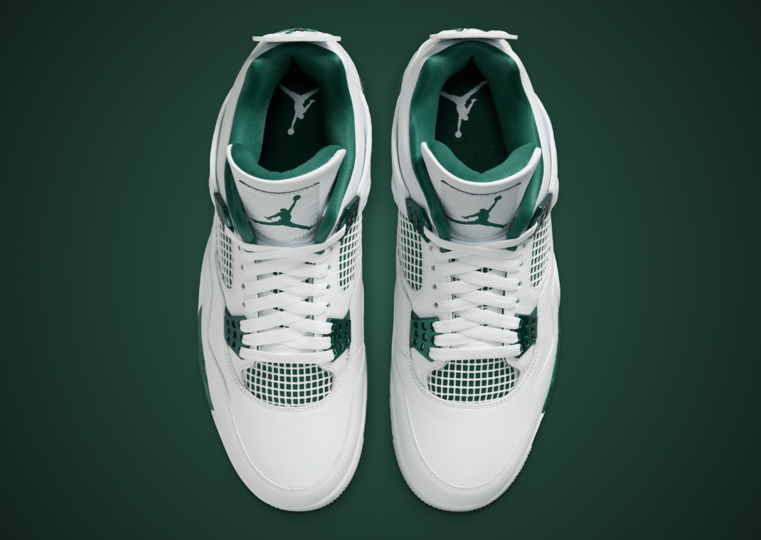 Air Jordan 4 Retro Oxidized Green Top