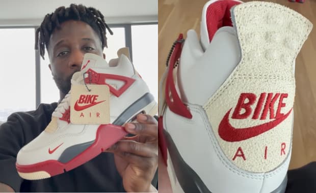 Nigel Slyvester x Air Jordan 4 Retro Brick After Brick