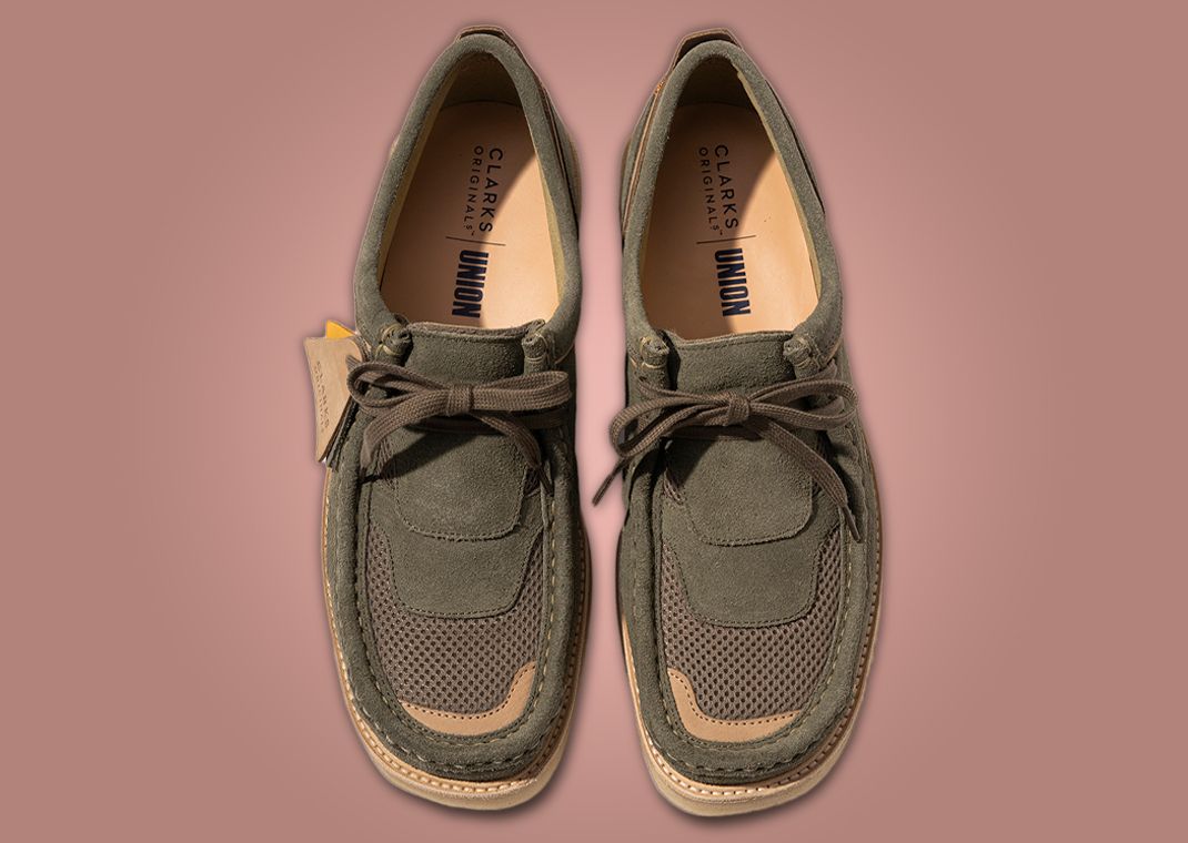 Union LA x Clarks Originals Wallabee Crazy Visions Cameo Rose Top