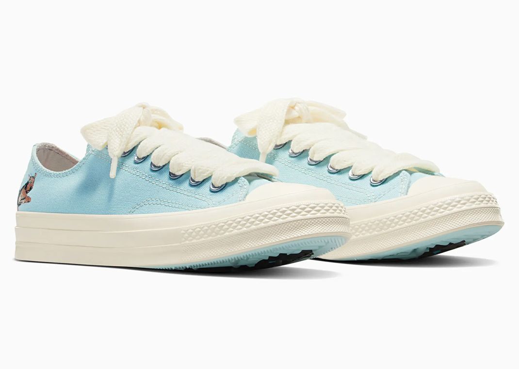 Golf le FLEUR* x Converse Chuck 70 Ox Darryl Cooling Oasis Angle