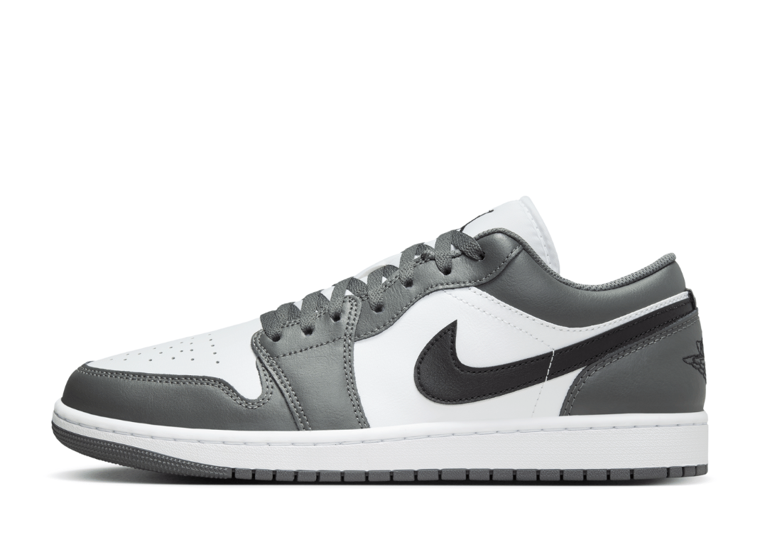 Air Jordan 1 Low White Iron Grey