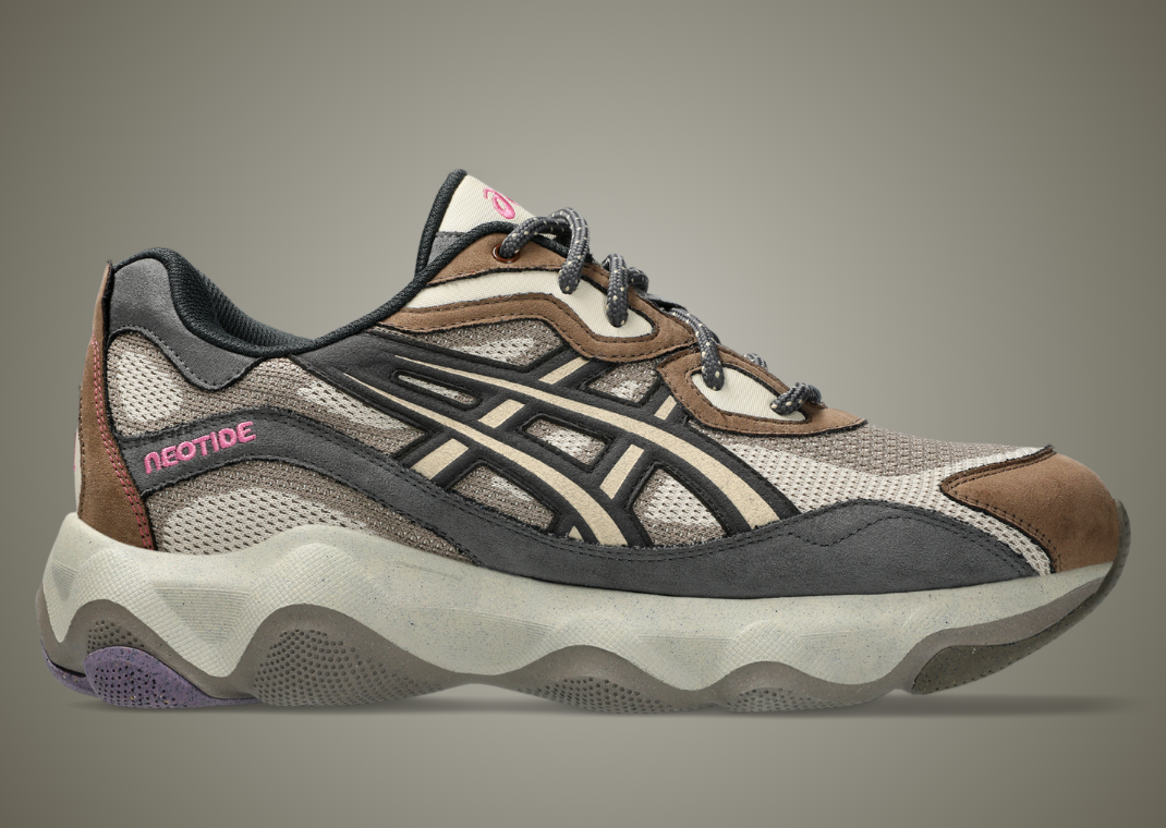 Studio Hagel x Asics Neotide Brown Storm - Lateral