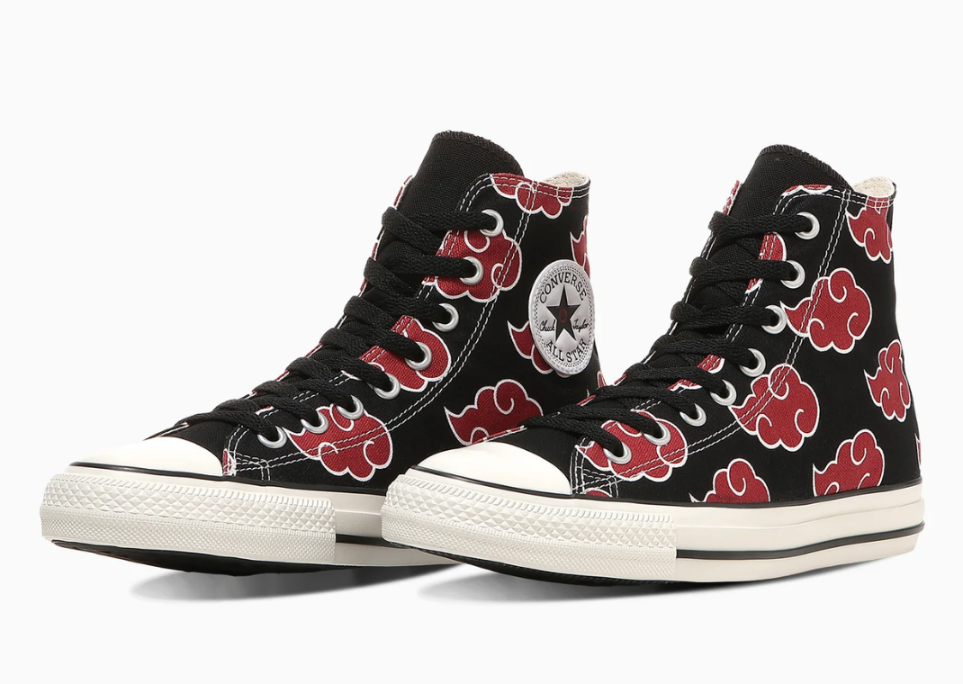 Naruto x Converse Chuck Taylor Hi Itachi Uchiha - Angle