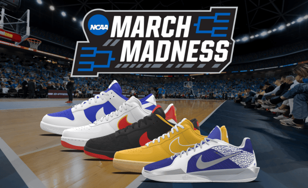 Customize Nike Sneakers for March Madness 2025