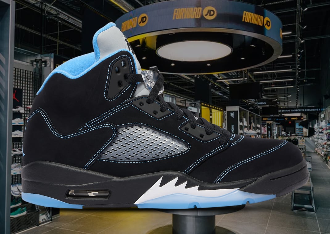 Air Jordan 5 Retro Black University Blue