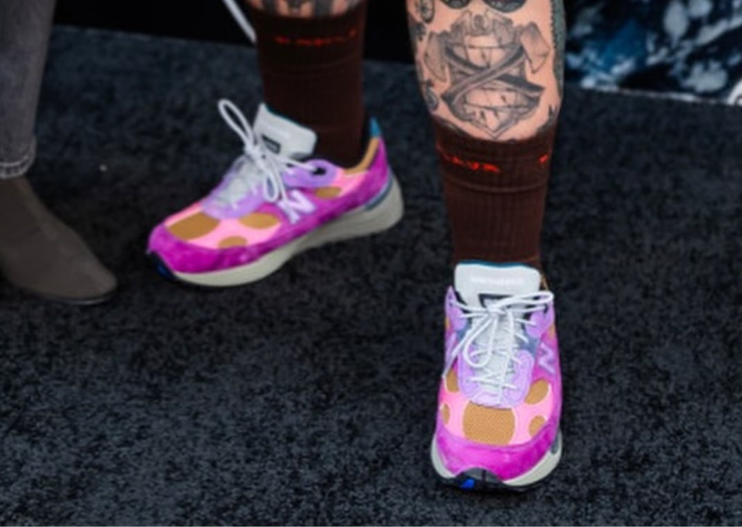 Action Bronson x New Balance 992 Made in USA Digitalis Purpurea