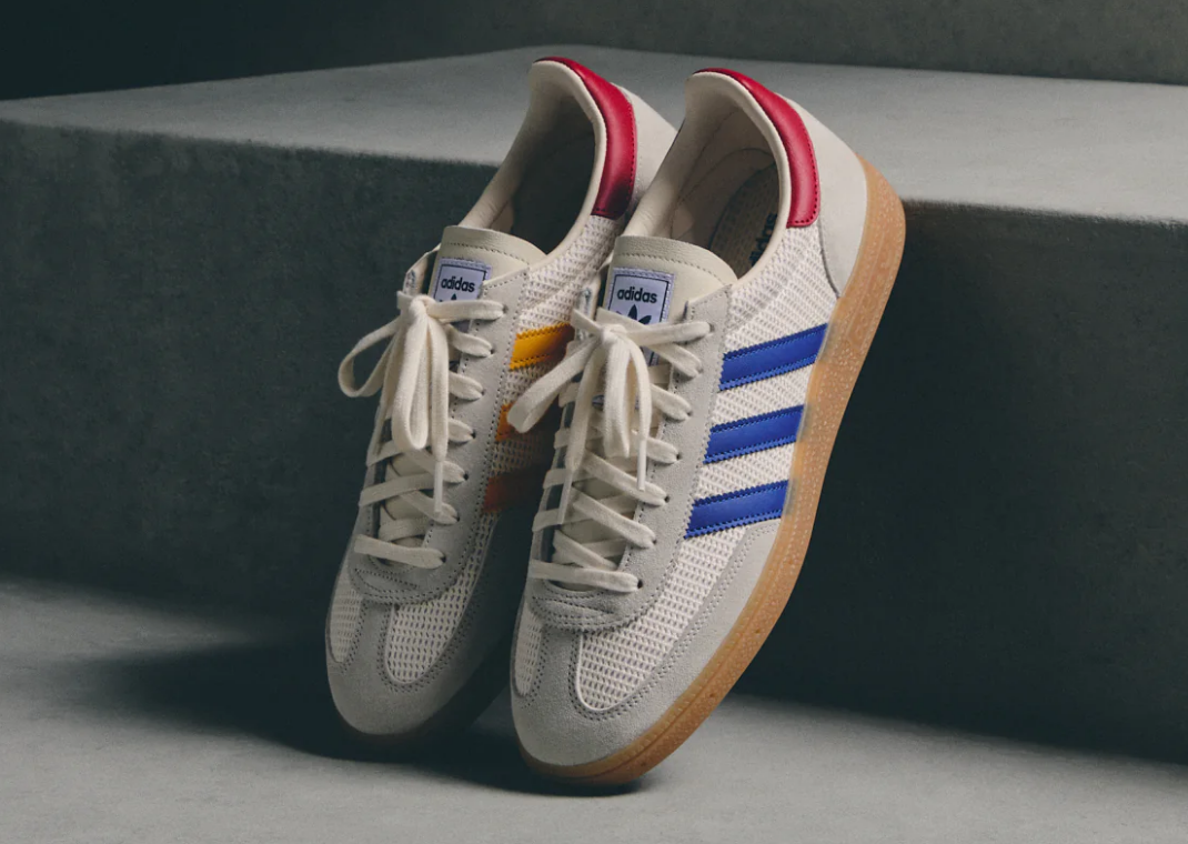 Kith x Messi x adidas Handball Spezial White Collegiate Royal - Angle