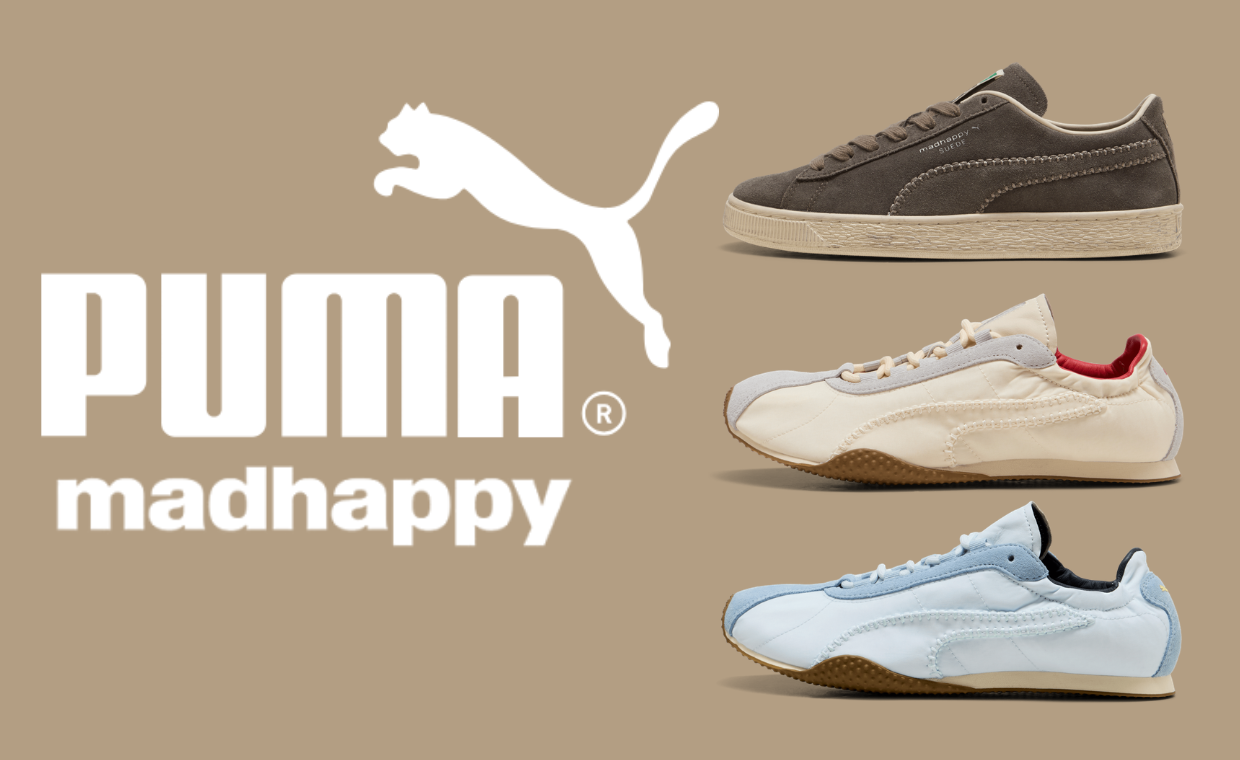 All Smiles: Madhappy Reunites with Puma for a Three-Pack Collab