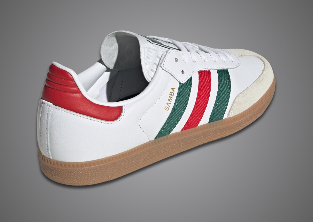 FIFA World Cup 2026 x adidas Samba OG Mexico - Back Angle