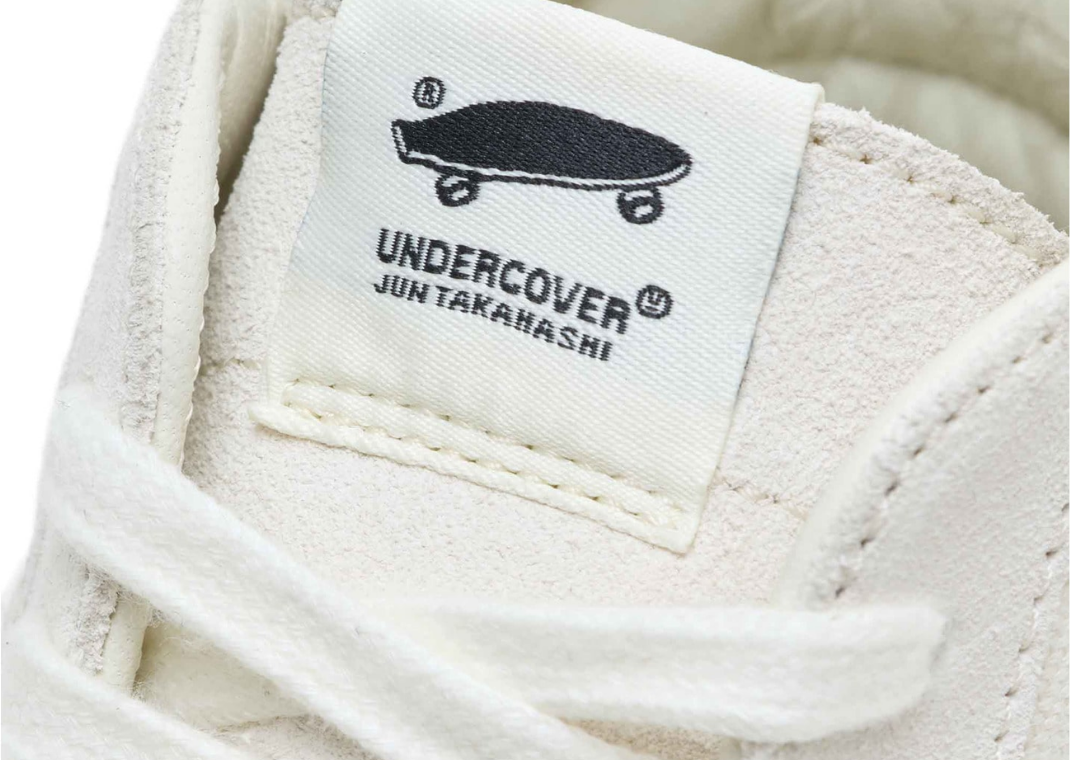 UNDERCOVER x Vans Sk8-Hi White - Tongue Detail