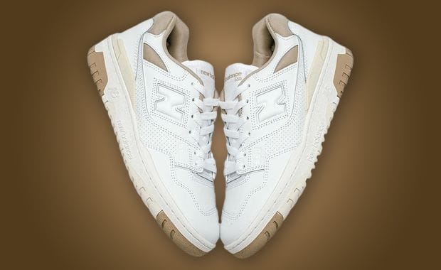 Clean Tan Accents Highlight This New Balance 550