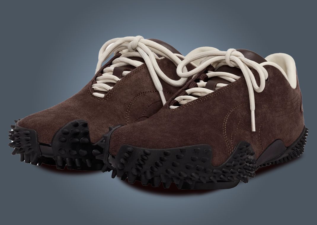 JJJJound x Puma Mostro Dark Chocolate Angle