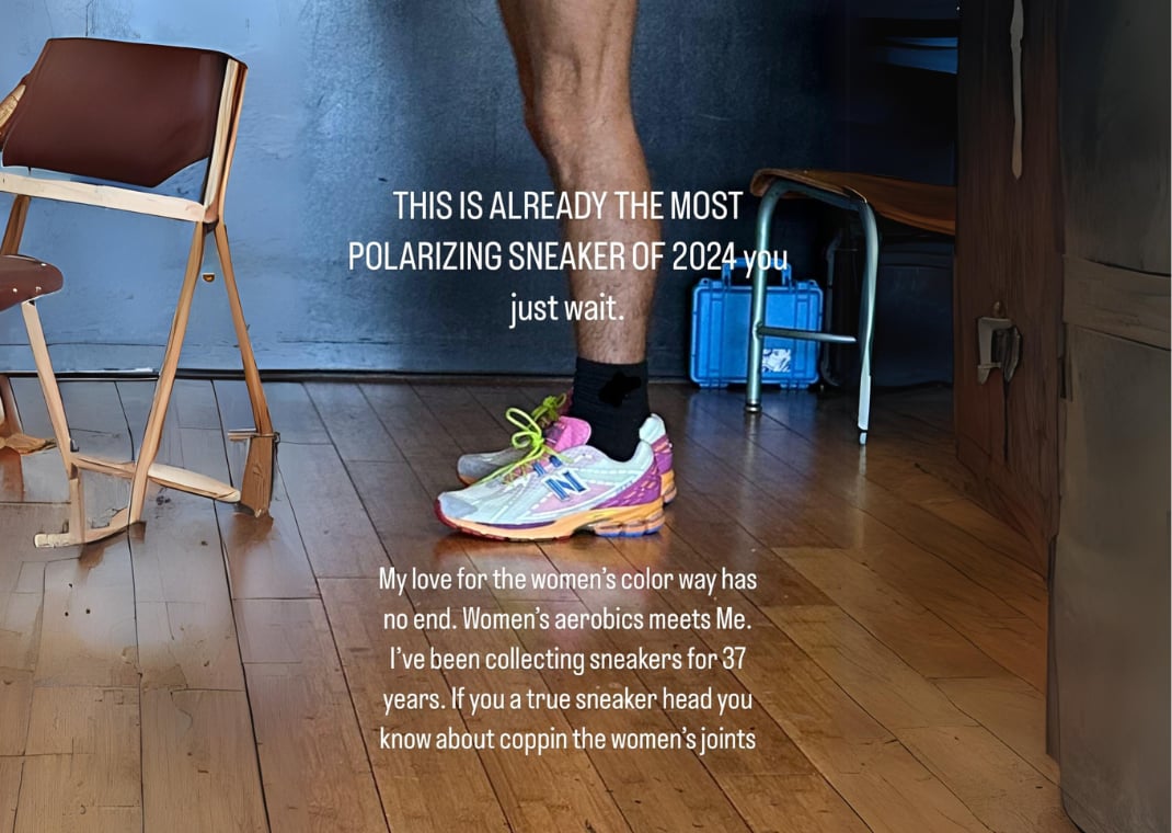Action Bronson x New Balance 1906R Rosewater Inspired by Women's Aerobics