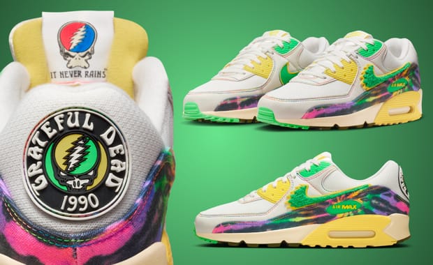 The Grateful Dead and Oregon Ducks Join Forces on a Grateful Ducks Nike Air Max 90
