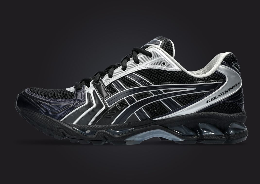 Undermycar x atmos x Asics Gel-Kayano 14 Black Lateral