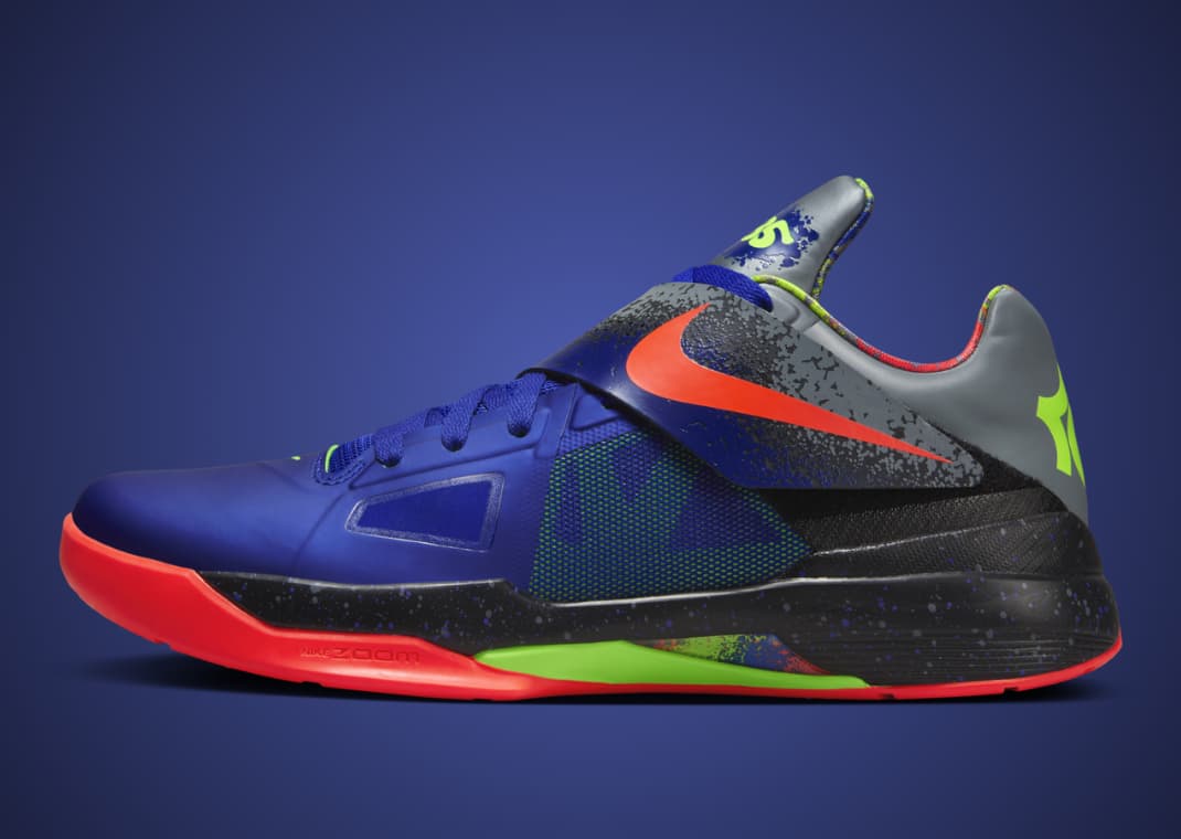 The Nike KD 4 Nerf Releases August 2024