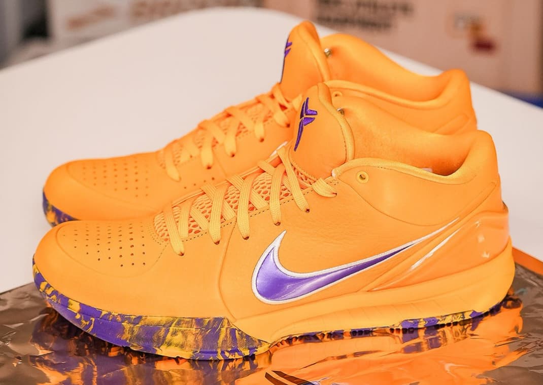 The Nike Kobe 4 Protro Lakers is Being Added to the Upcoming Blind