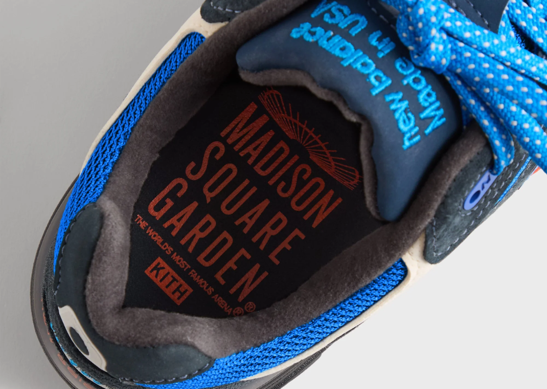Kith x New Balance 993 Made in USA MSG Navy Insole