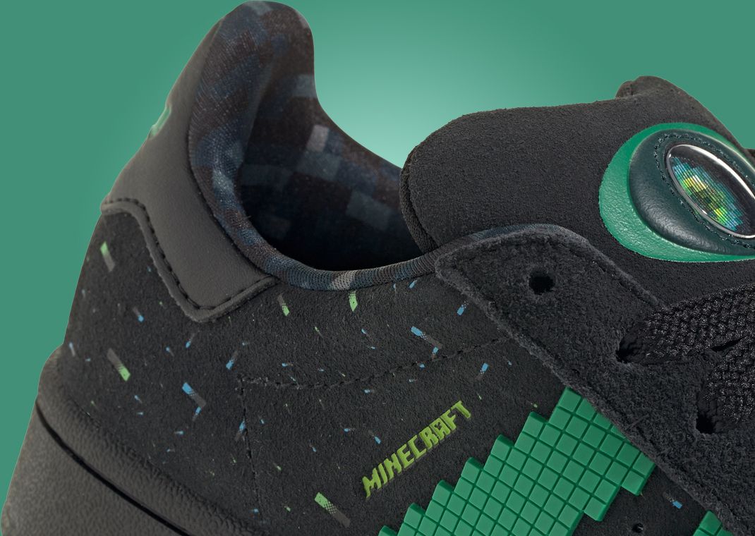 Minecraft x adidas Campus 00s Eye of Ender (GS) Detail