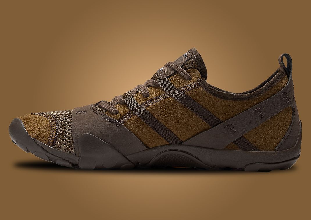 District Vision x New Balance Minimus MT10 Desert Palm Medial