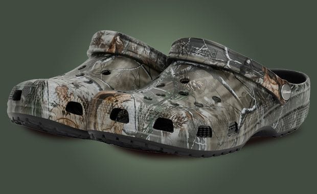 JJJJound's Realtree Camo Covered Crocs Collab