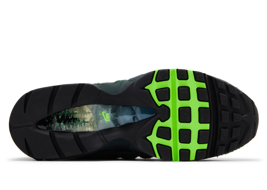 Ducks of a Feather x Oregon Ducks x Nike Air Max 95 Big Bubble The Woods Outsole