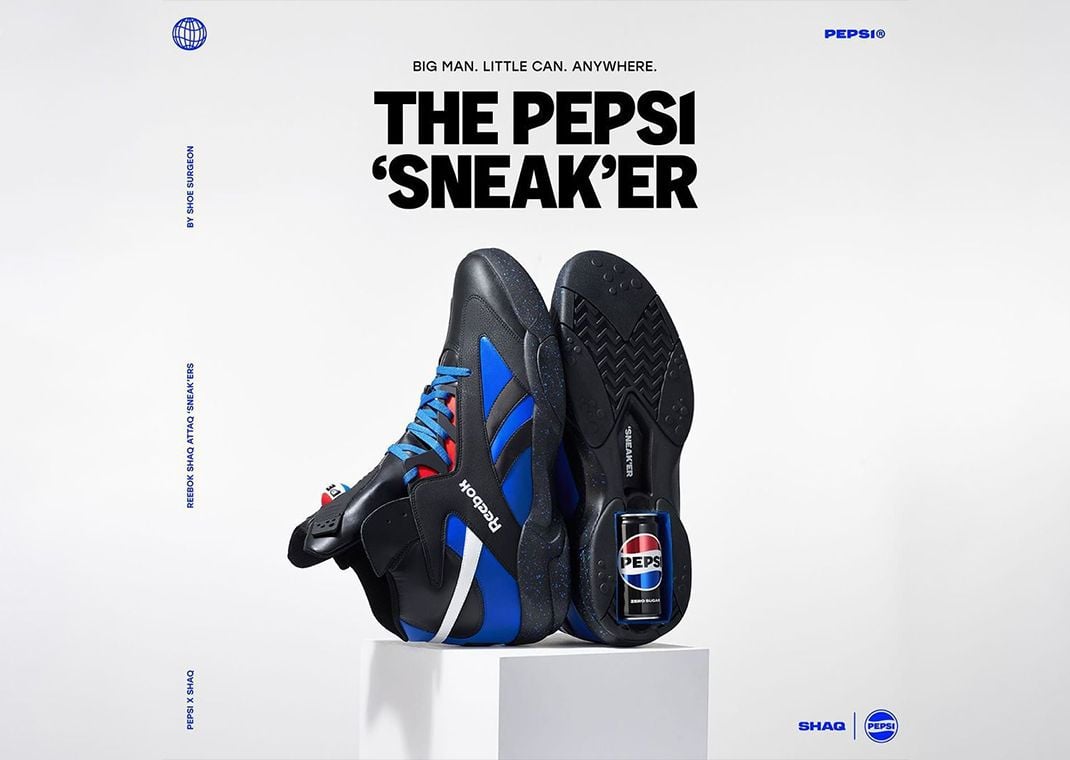 Pepsi x Reebok Shaq Attaq