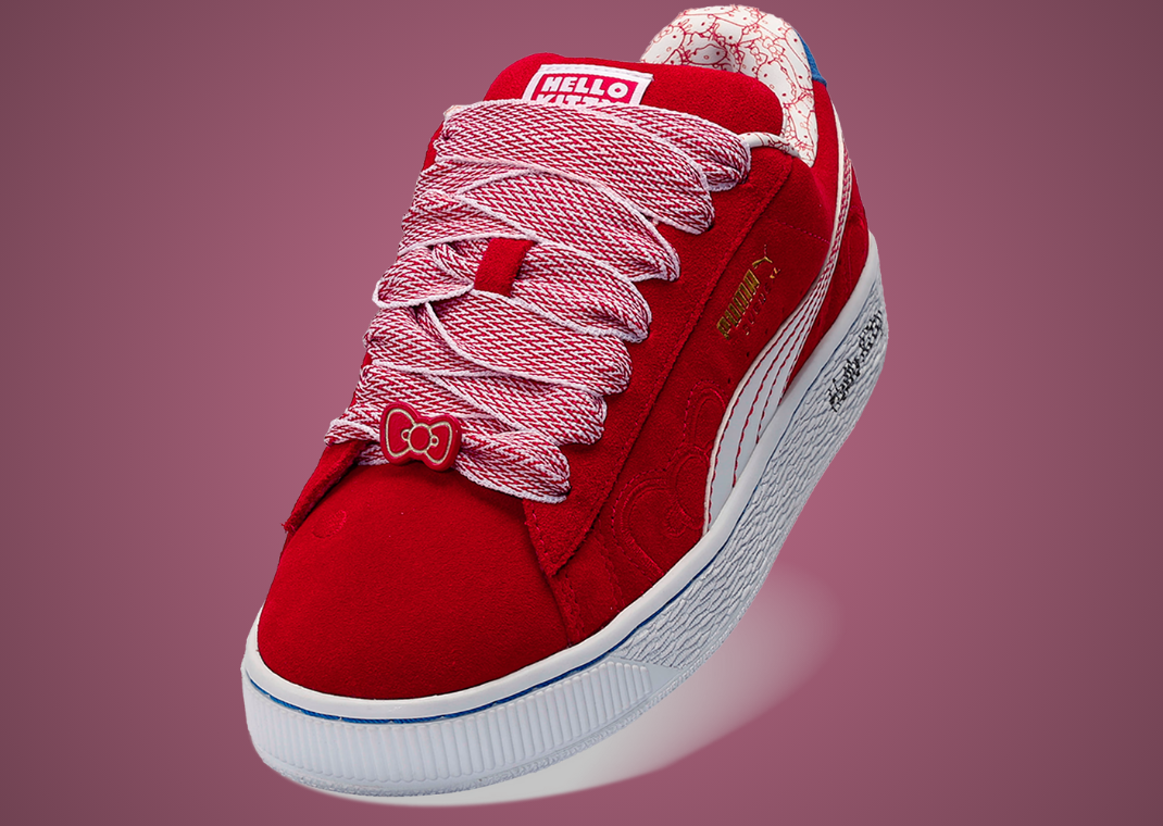 Hello Kitty x Puma Suede XL Red Bow (W) Toe