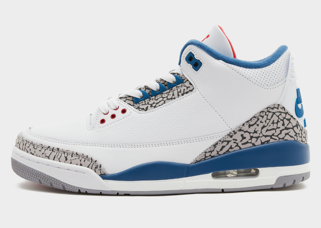 Air Jordan 3 Retro True Blue - Lateral