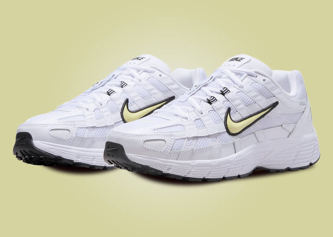 Nike P-6000 White Lemon Chiffon