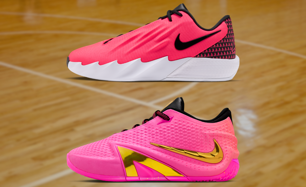 Nike Twelve Time (top) vs. Nike Ja 4 (bottom)