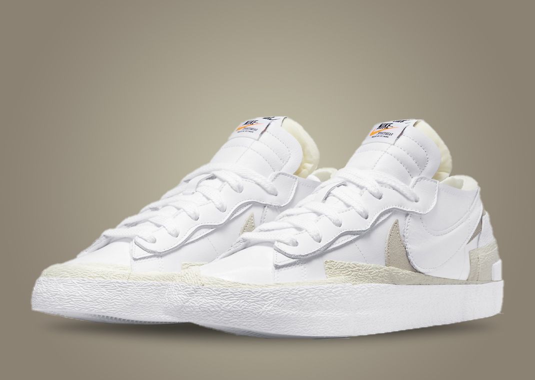 sacai x Nike Blazer Low "White Photon Dust"