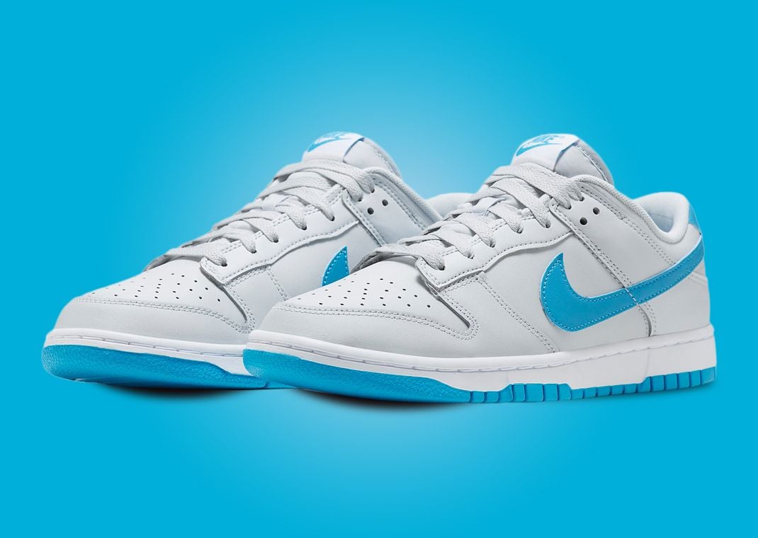 Nike Dunk Low "Light Bone Light Blue"