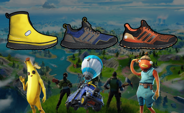 The Fortnite x adidas Ultraboost Is Availiable Right Now