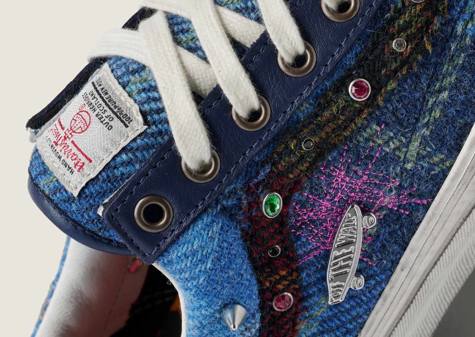 Harris Tweed x Vans Old Skool 36