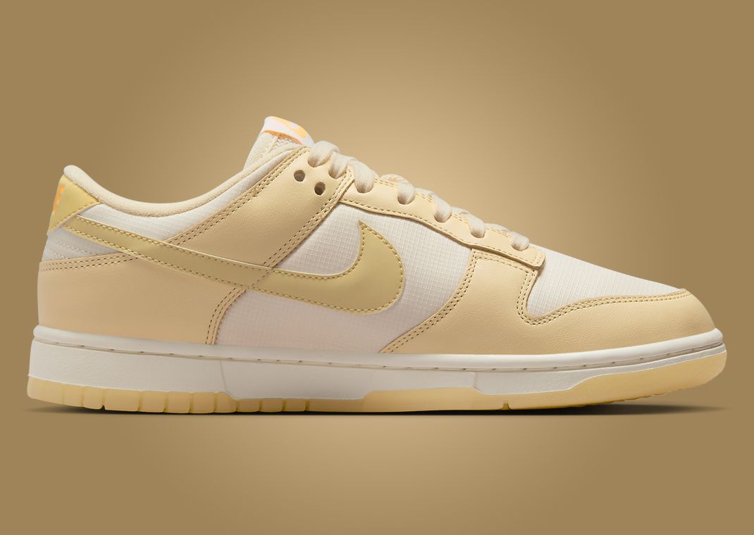 Nike Dunk Low Muslin Team Gold (W) Medial