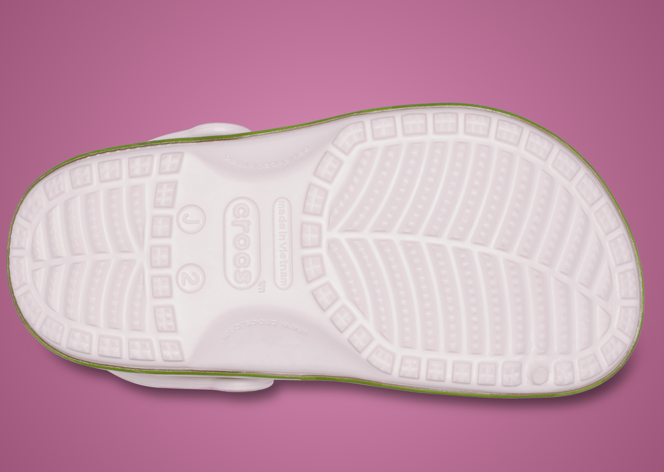 Minecraft x Crocs Classic Clog Cherry Blossom (GS) - Bottom